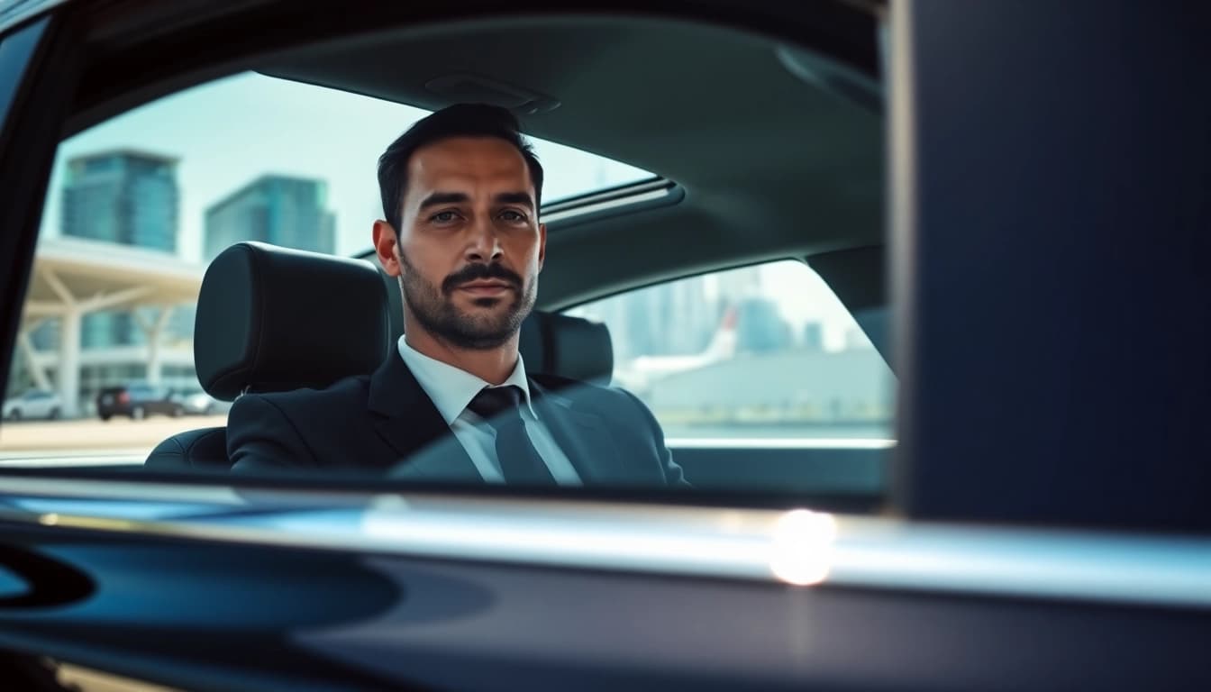 Experience a vancouver chauffeur service with a professional driver at Vancouver International Airport.