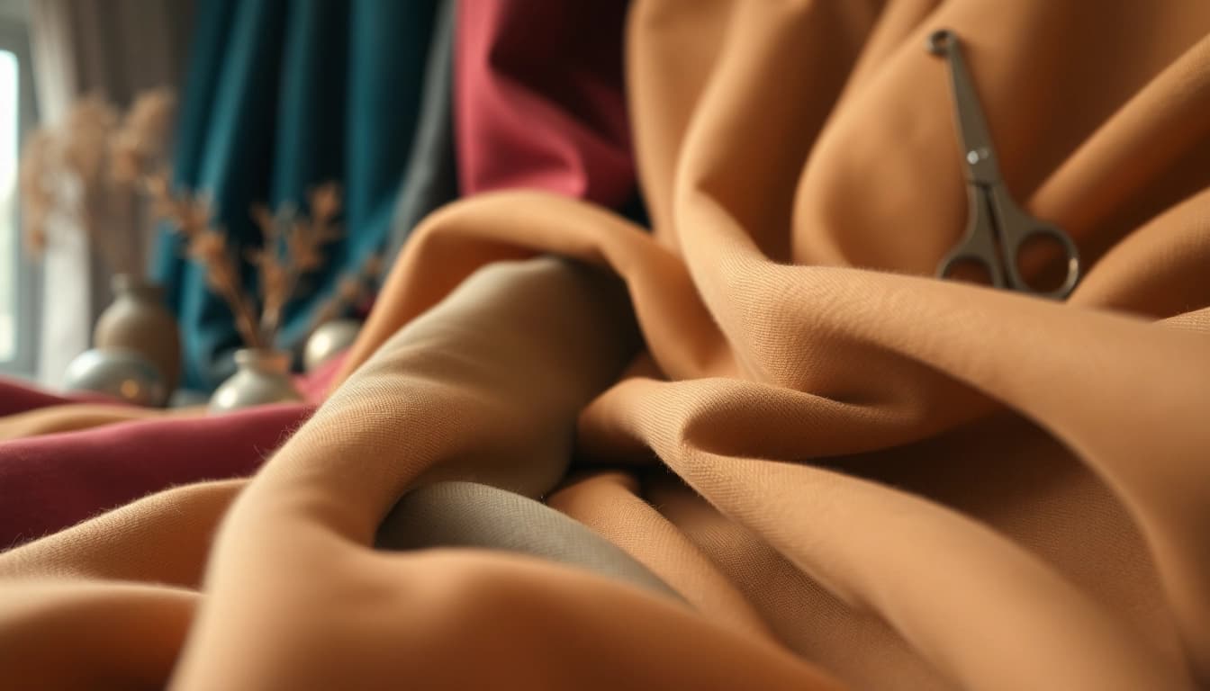 Verken warme en stijlvolle stoffen met luxe texturen en prachtige kleuren.