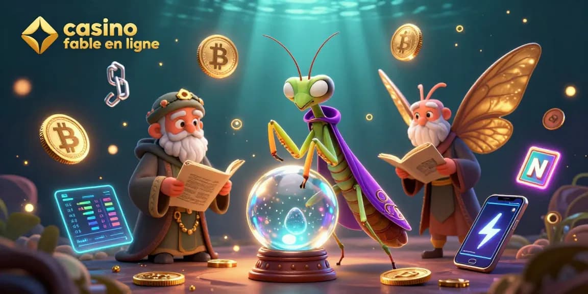 Découvrez les jeux sur un casino fiable en ligne avec cette illustration lumineuse et dynamique.