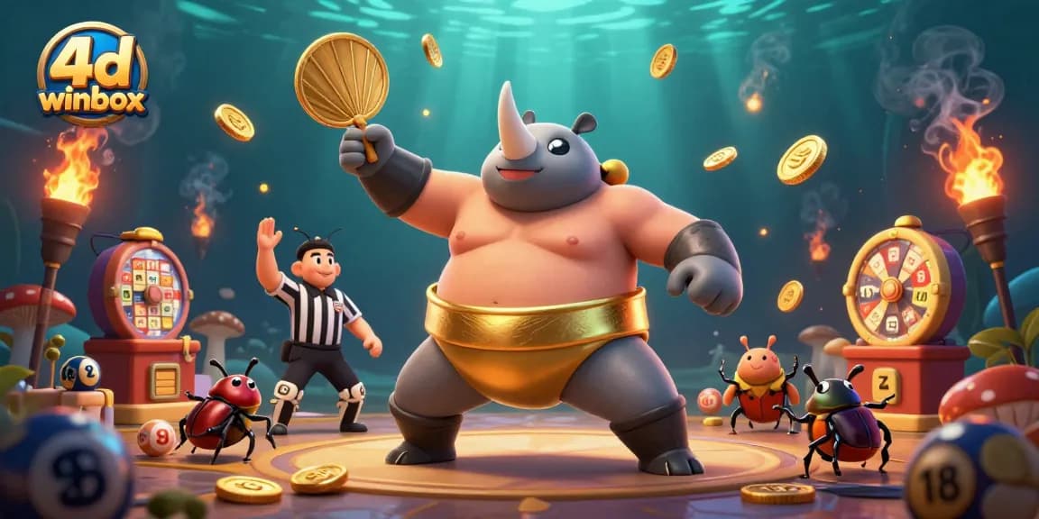 Engage with 4d winbox lottery action featuring unique beetle characters and dynamic game elements.