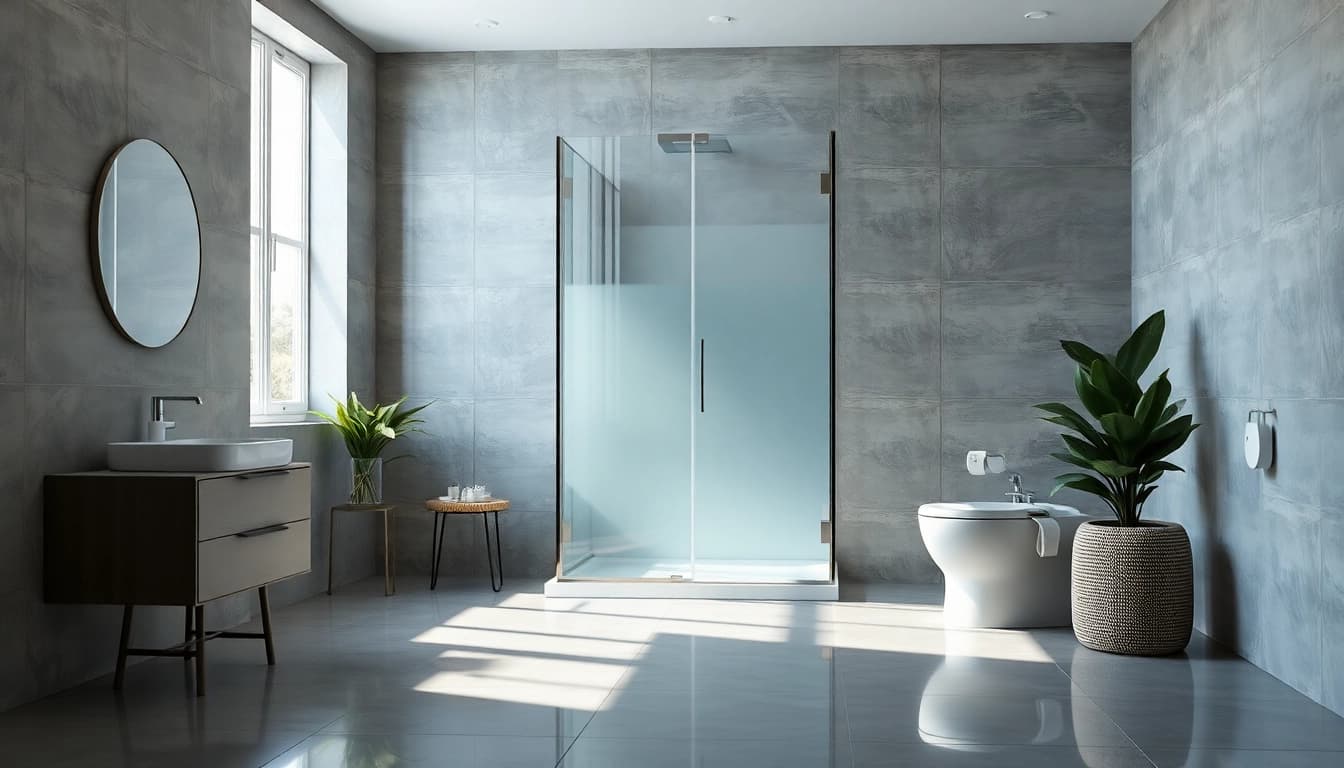 Genießen Sie die Eleganz und Funktionalität der sonni Duschkabine mit ihrem klaren Design.