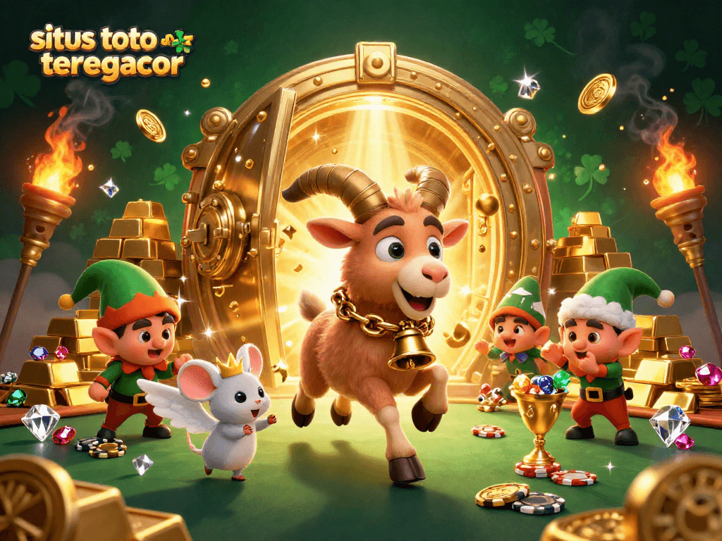 Experience win moments with situs toto slot tergacor in this vibrant casino scene featuring enticing characters and elements.
