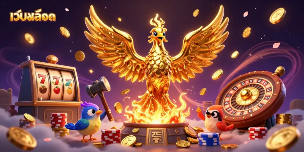 เล่นเกมสล็อตออนไลน์ที่ เว็บสล็อต สนุกสนานและตื่นเต้นไปกับโบนัสและโปรโมชั่นมากมาย