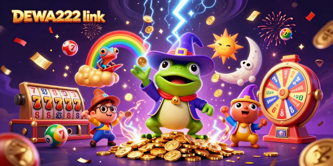 Play with chances on DEWA222 link where golden coins and jackpots rain from the sky like magic.