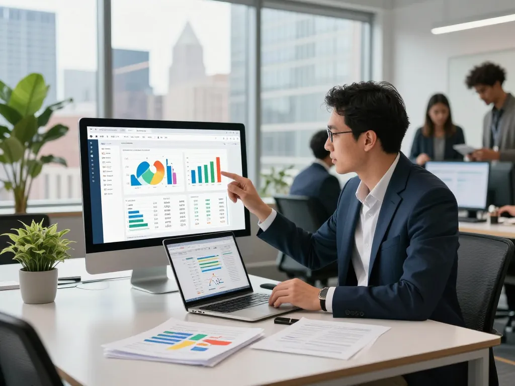 Best SEO Company NYC experts collaborating in a modern workspace analyzing analytics and strategies.
