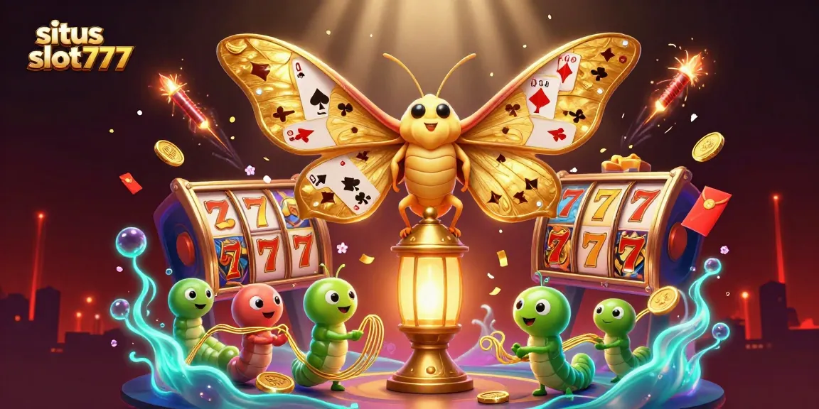 Experience thrilling gameplay with situs slot777 and its vibrant golden elements in this interactive casino scene.