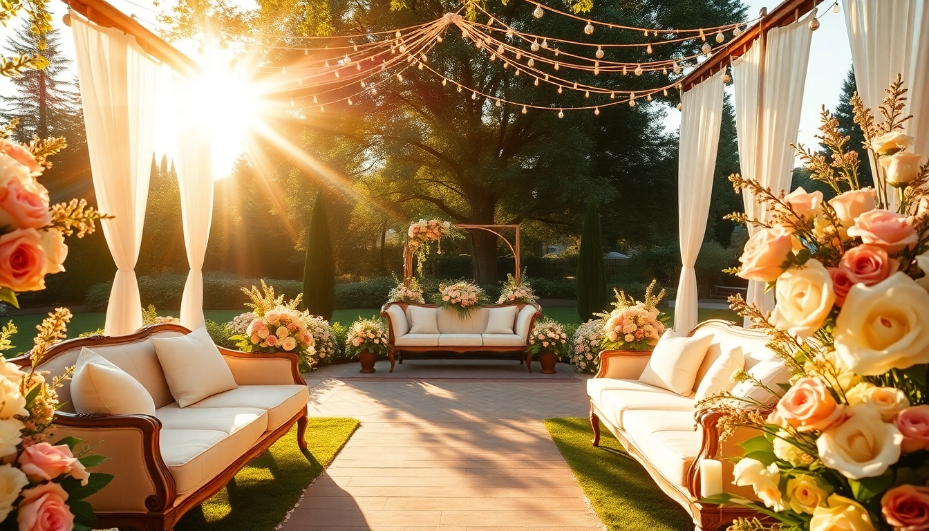 Stunning wedding venues sacramento with lush gardens, elegant decor, and a romantic atmosphere.