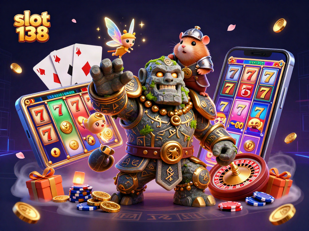 Win big with slot 138 in this vibrant slot gaming adventure featuring magical characters.