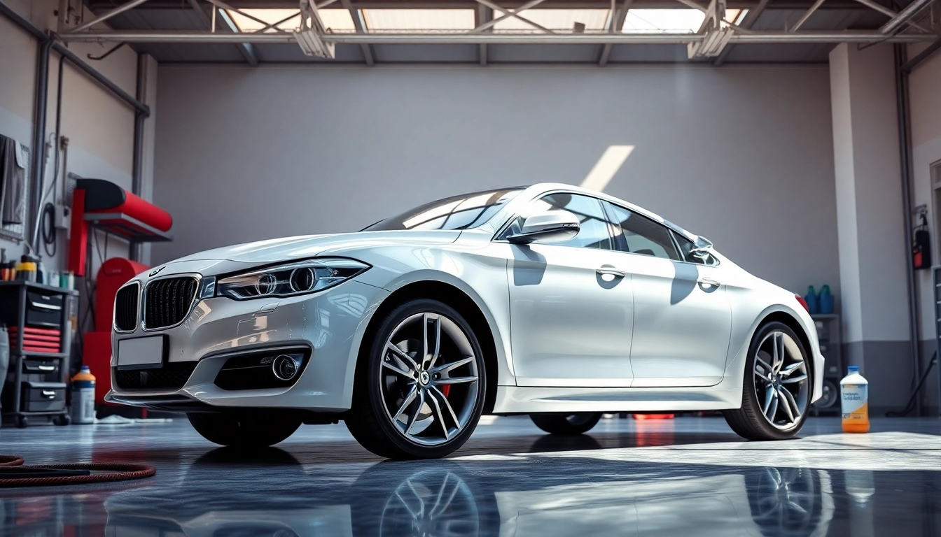 Apply ceramic coating near me to achieve a high-gloss finish on your vehicle.