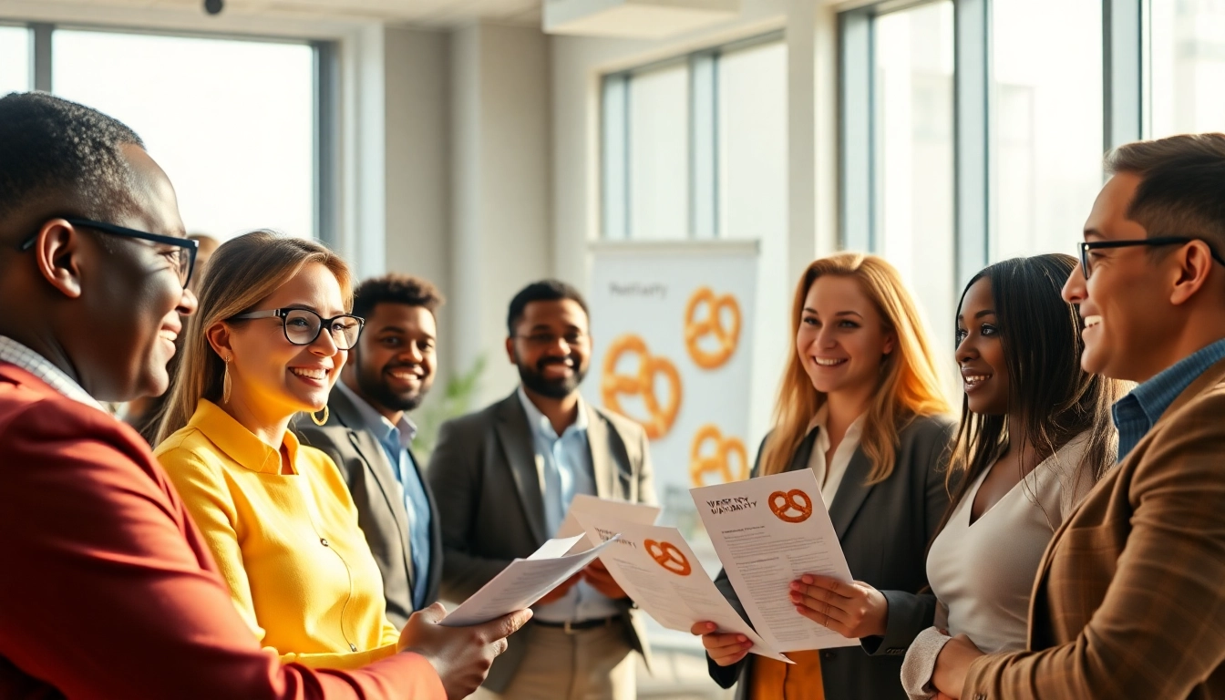 What do customers say about Pretzel warranty and their positive experiences shared in an office setting.