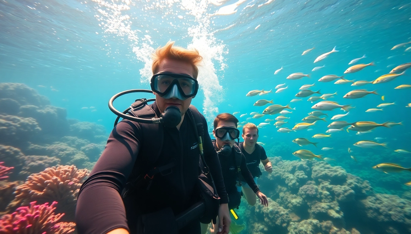 Schnuppertauchen: Unterwasser-Erlebnis mit Tauchern und bunten Korallenriffen