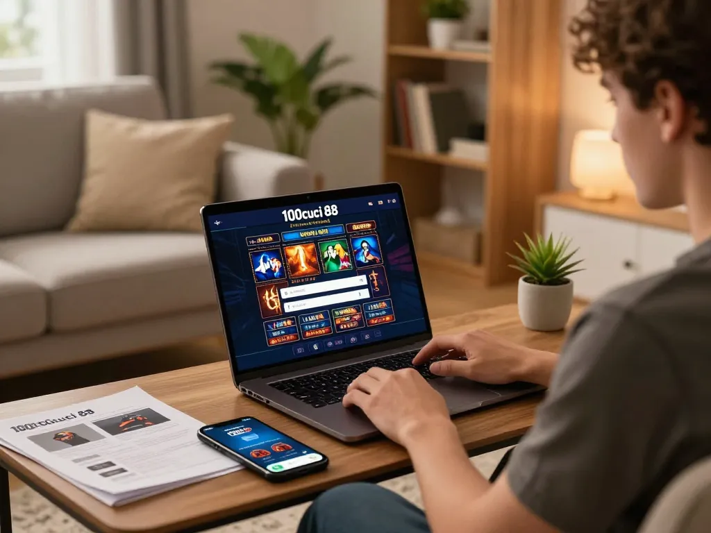 Rasakan keseronokan 100cuci 88 login sambil bermain permainan kasino dalam talian dari rumah.