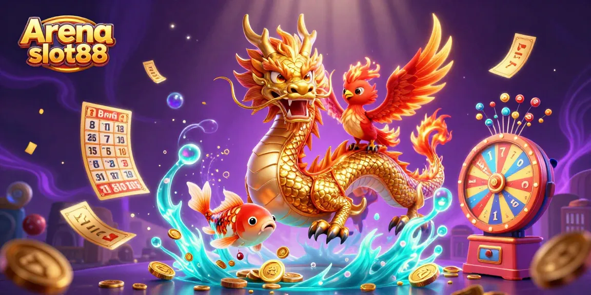Menangkan pengalaman menyenangkan bermain Arena slot88 dengan simbol keberuntungan yang berlimpah dan sensasi jackpot.