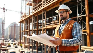 Manhattan Commercial General Contractor managing a dynamic construction site with skilled workers.