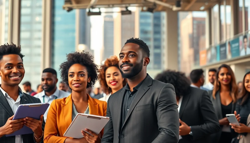Engaged Black entrepreneurs passionately pitch their business ideas during a Bet on Black event.