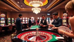 Experience high-stakes gaming at F8bet with vibrant casino visuals and thrilling roulette action.