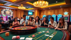 Experience the thrill of gambling at trang chủ 89bet with an inviting casino scene.