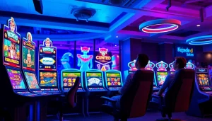 Kode4d slot gaming environment with vibrant visuals and modern design.