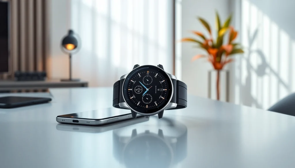 LC88 Smart Watch featuring advanced health tracking on a modern desk
