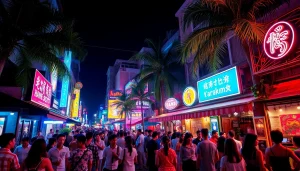 Experience the vibrant 호치민밤문화 with lively streets, colorful bars, and engaging nightlife.