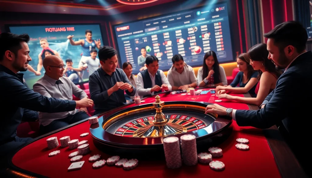 Join the excitement at Trang chủ F8bet with vibrant casino games and a luxurious atmosphere.