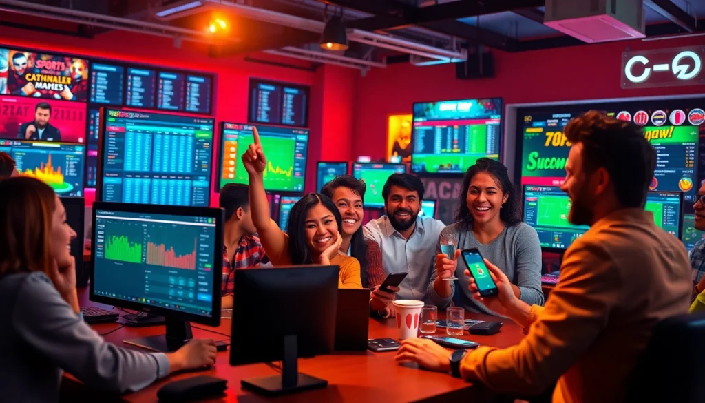 Dynamic betting scene showcasing online activities at https://789ff.biz/ with diverse users enjoying games.