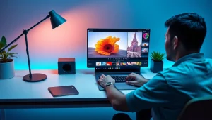 Experience seamless creativity with nano banana pro AI image editing tool in a modern workspace.