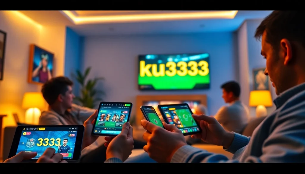 Thu hút người dùng với ku3933 trên thiết bị di động và máy tính để bàn trong một môi trường chơi game đầy sống động.