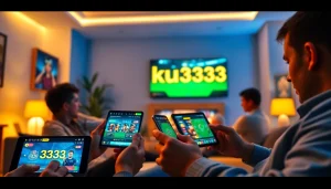 Thu hút người dùng với ku3933 trên thiết bị di động và máy tính để bàn trong một môi trường chơi game đầy sống động.