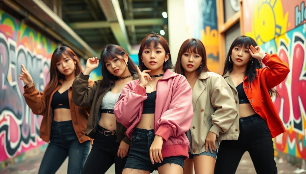 blackpink members showcasing their distinct personalities in an energetic dance pose.