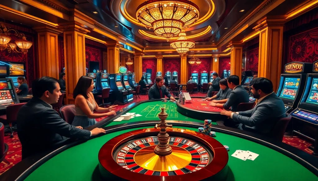 Découvrez l'excitation du meilleur casino en ligne avec des tables vibrantes, des joueurs engageants et des jeux palpitants.