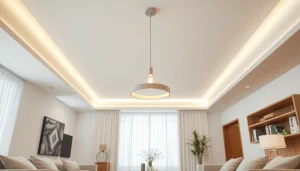 Sleek Illumination enhances a modern interior, showcasing innovative lighting and minimal decor.